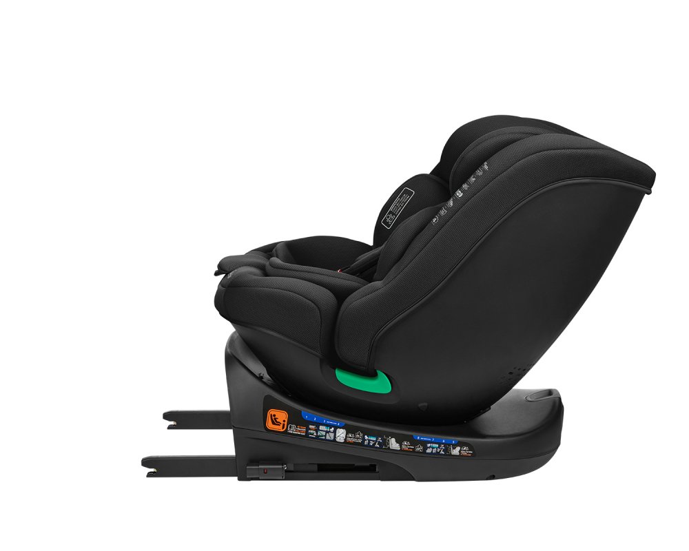 Scaun auto cu isofix KikkaBoo I-Round I-SIZE Dark Grey 40-150 cm,omologat R129,sezut rotativ,4 pozitii de inclinare a spatarului,tetiera reglabila in 5 pozitii,perna moale,husa detasabila,tetiera cu spuma cu memorie Scaun auto cu isofix KikkaBoo I-Round I-SIZE Dark Grey 40-150 cm,omologat R129,sezut rotativ,4 pozitii de inclinare a spatarului,tetiera reglabila in 5 pozitii,perna moale,husa detasabila,tetiera cu spuma cu memorie