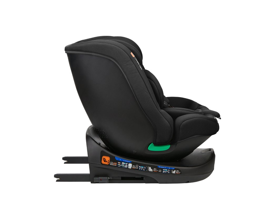 Scaun auto cu isofix KikkaBoo I-Round I-SIZE Dark Grey 40-150 cm,omologat R129,sezut rotativ,4 pozitii de inclinare a spatarului,tetiera reglabila in 5 pozitii,perna moale,husa detasabila,tetiera cu spuma cu memorie Scaun auto cu isofix KikkaBoo I-Round I-SIZE Dark Grey 40-150 cm,omologat R129,sezut rotativ,4 pozitii de inclinare a spatarului,tetiera reglabila in 5 pozitii,perna moale,husa detasabila,tetiera cu spuma cu memorie