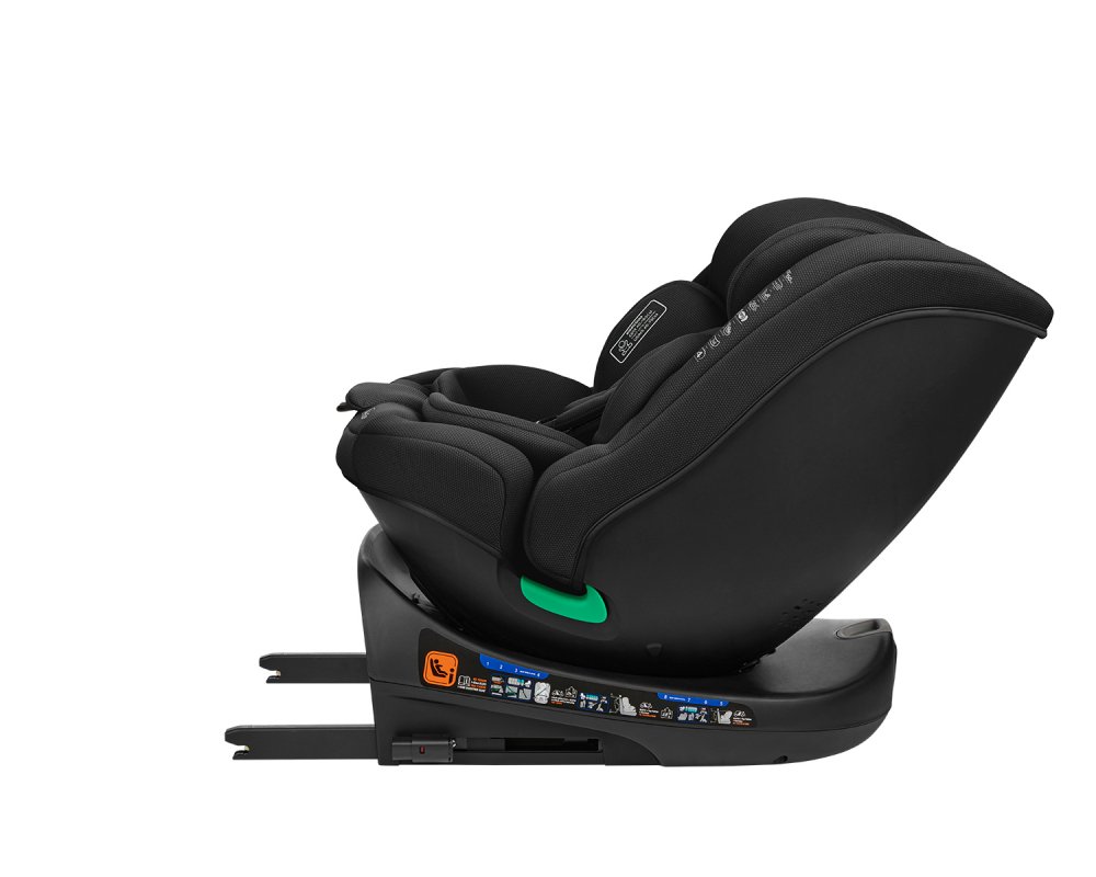 Scaun auto cu isofix KikkaBoo I-Round I-SIZE Dark Grey 40-150 cm,omologat R129,sezut rotativ,4 pozitii de inclinare a spatarului,tetiera reglabila in 5 pozitii,perna moale,husa detasabila,tetiera cu spuma cu memorie Scaun auto cu isofix KikkaBoo I-Round I-SIZE Dark Grey 40-150 cm,omologat R129,sezut rotativ,4 pozitii de inclinare a spatarului,tetiera reglabila in 5 pozitii,perna moale,husa detasabila,tetiera cu spuma cu memorie