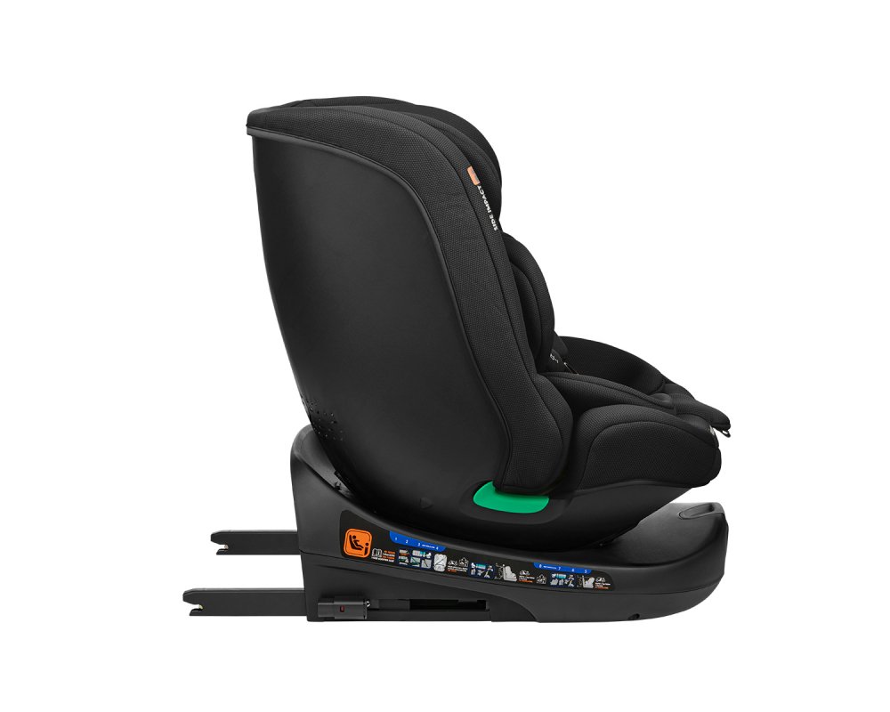 Scaun auto cu isofix KikkaBoo I-Round I-SIZE Dark Grey 40-150 cm,omologat R129,sezut rotativ,4 pozitii de inclinare a spatarului,tetiera reglabila in 5 pozitii,perna moale,husa detasabila,tetiera cu spuma cu memorie Scaun auto cu isofix KikkaBoo I-Round I-SIZE Dark Grey 40-150 cm,omologat R129,sezut rotativ,4 pozitii de inclinare a spatarului,tetiera reglabila in 5 pozitii,perna moale,husa detasabila,tetiera cu spuma cu memorie