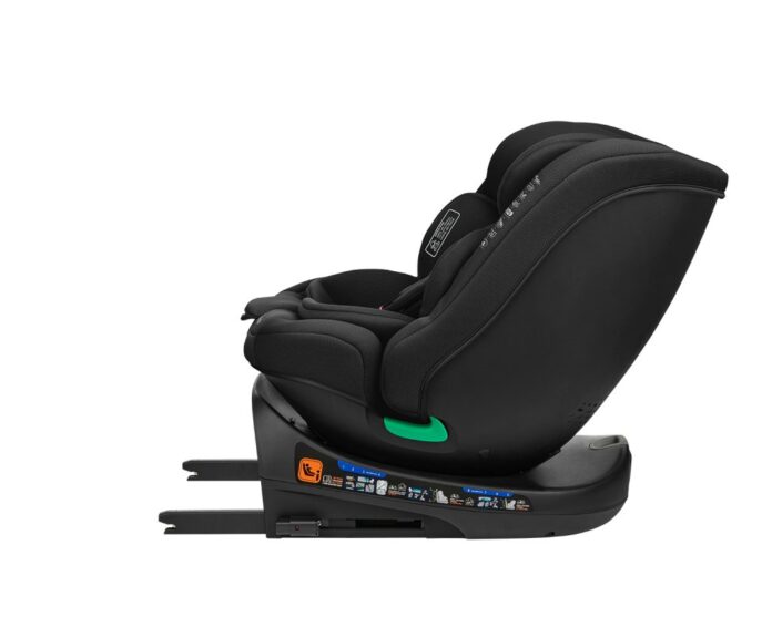 Scaun auto cu isofix KikkaBoo I-Round I-SIZE Dark Grey 40-150 cm,omologat R129,sezut rotativ,4 pozitii de inclinare a spatarului,tetiera reglabila in 5 pozitii,perna moale,husa detasabila,tetiera cu spuma cu memorie Scaun auto cu isofix KikkaBoo I-Round I-SIZE Dark Grey 40-150 cm,omologat R129,sezut rotativ,4 pozitii de inclinare a spatarului,tetiera reglabila in 5 pozitii,perna moale,husa detasabila,tetiera cu spuma cu memorie