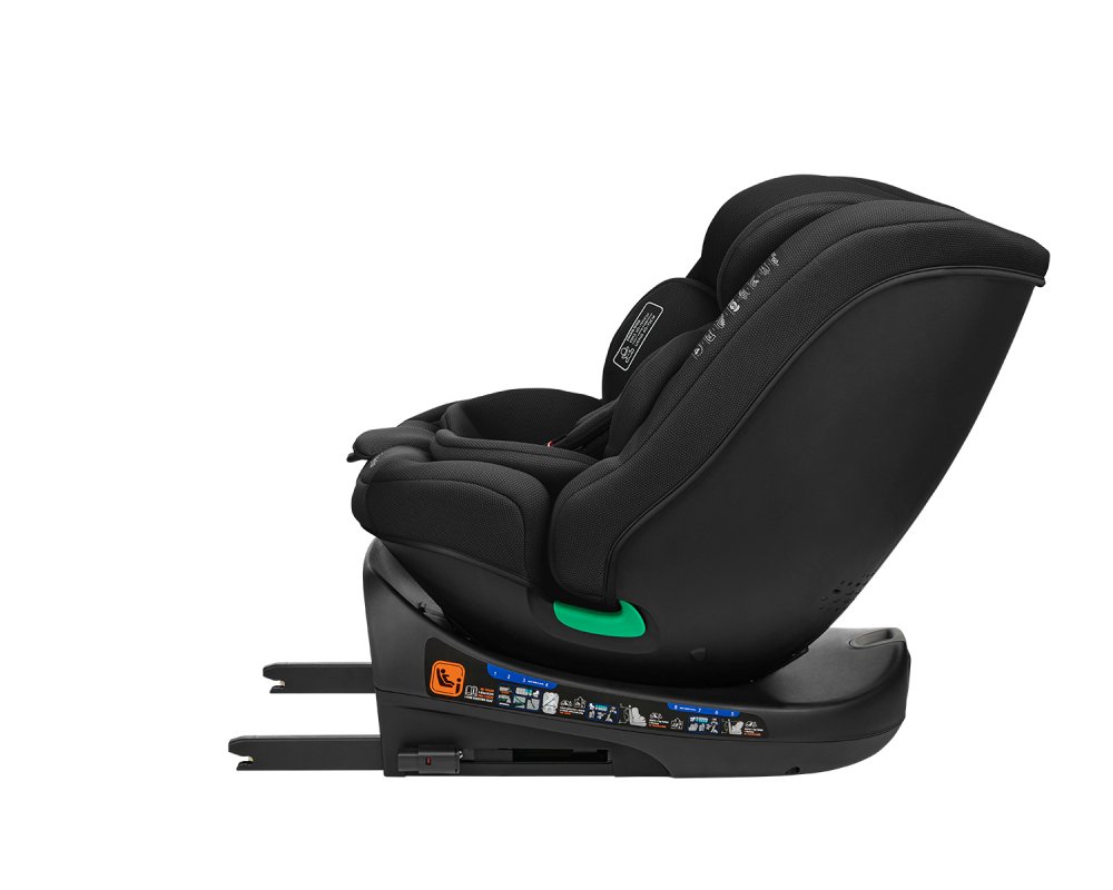 Scaun auto cu isofix KikkaBoo I-Round I-SIZE Dark Grey 40-150 cm,omologat R129,sezut rotativ,4 pozitii de inclinare a spatarului,tetiera reglabila in 5 pozitii,perna moale,husa detasabila,tetiera cu spuma cu memorie Scaun auto cu isofix KikkaBoo I-Round I-SIZE Dark Grey 40-150 cm,omologat R129,sezut rotativ,4 pozitii de inclinare a spatarului,tetiera reglabila in 5 pozitii,perna moale,husa detasabila,tetiera cu spuma cu memorie
