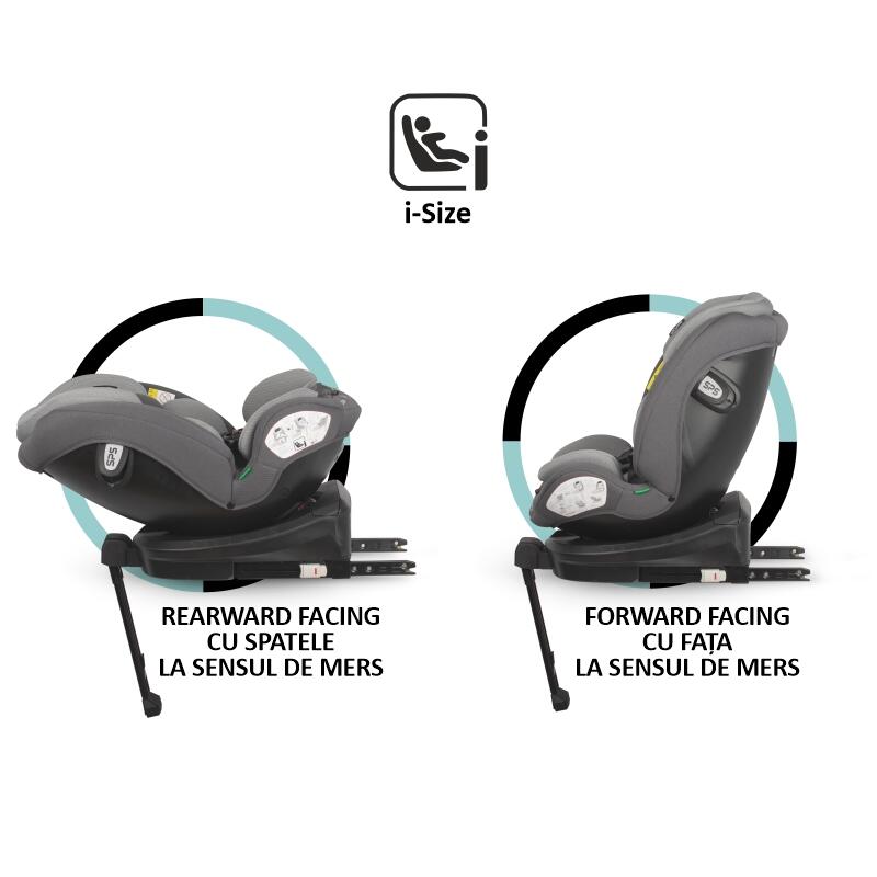 Scaun auto rotativ cu Isofix Coccolle Sidra iSize Premium Line Diamond black 40-150 cm,0-12 ani,4 pozitii de inclinare,Tetiera reglabila,Pozitie somn,Husa detasabila,Sistem antibasculare,Picior de fixare,Omologat R129 Scaun auto rotativ cu Isofix Coccolle Sidra iSize Premium Line Diamond black 40-150 cm,0-12 ani,4 pozitii de inclinare,Tetiera reglabila,Pozitie somn,Husa detasabila,Sistem antibasculare,Picior de fixare,Omologat R129