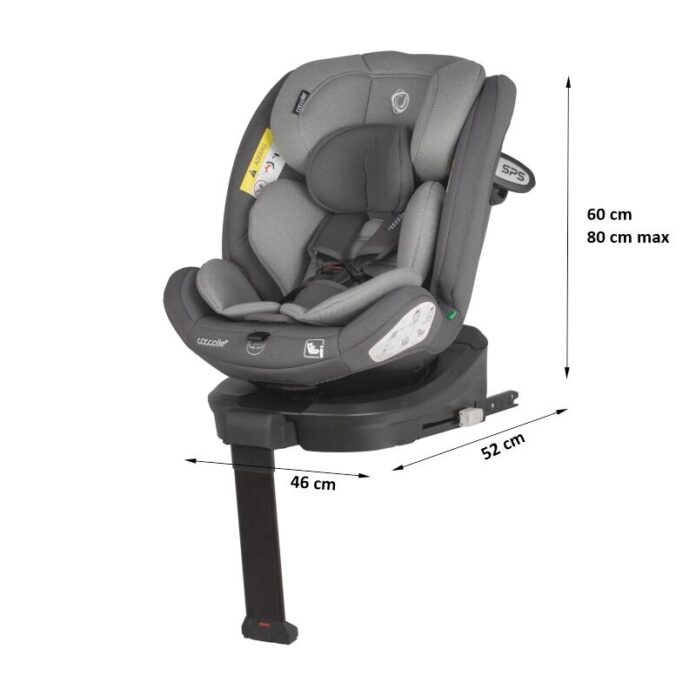 Scaun auto rotativ cu Isofix Coccolle Sidra iSize Premium Line Diamond black 40-150 cm,0-12 ani,4 pozitii de inclinare,Tetiera reglabila,Pozitie somn,Husa detasabila,Sistem antibasculare,Picior de fixare,Omologat R129 Scaun auto rotativ cu Isofix Coccolle Sidra iSize Premium Line Diamond black 40-150 cm,0-12 ani,4 pozitii de inclinare,Tetiera reglabila,Pozitie somn,Husa detasabila,Sistem antibasculare,Picior de fixare,Omologat R129