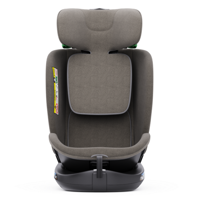 Scaun auto rotativ cu isofix B-Joy Deluxe Buf Boof iSize 40-150 cm lightbrown