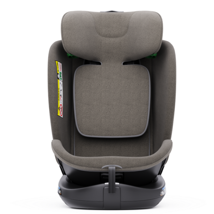 Scaun auto rotativ cu isofix B-Joy Deluxe Buf Boof iSize 40-150 cm lightbrown