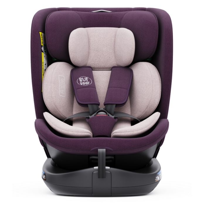 Scaun auto rotativ cu isofix B-Joy Deluxe Buf Boof iSize 40-150 cm black Scaun auto rotativ cu isofix B-Joy Deluxe Buf Boof iSize 40-150 cm black