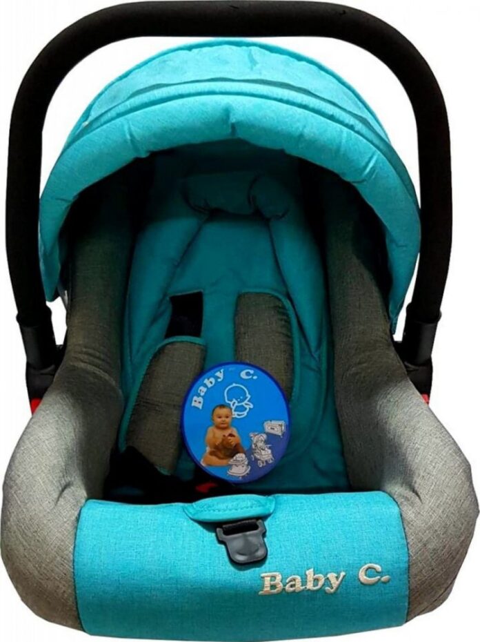 Scaun auto Baby Care Pro Albastru Aqua 0-13 kg, maner reglabil, captuseala confortabila, Omologare R-129 i-Size