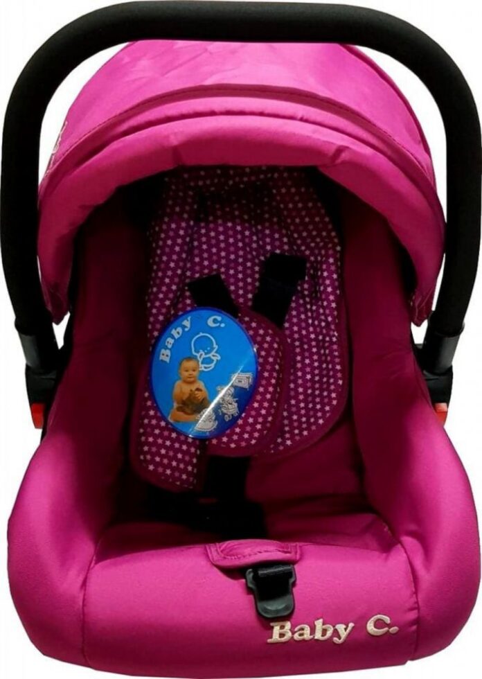 Scaun auto Baby Care Pro Fucsia 0-13 kg, maner reglabil, captuseala confortabila, Omologare R-129 i-Size