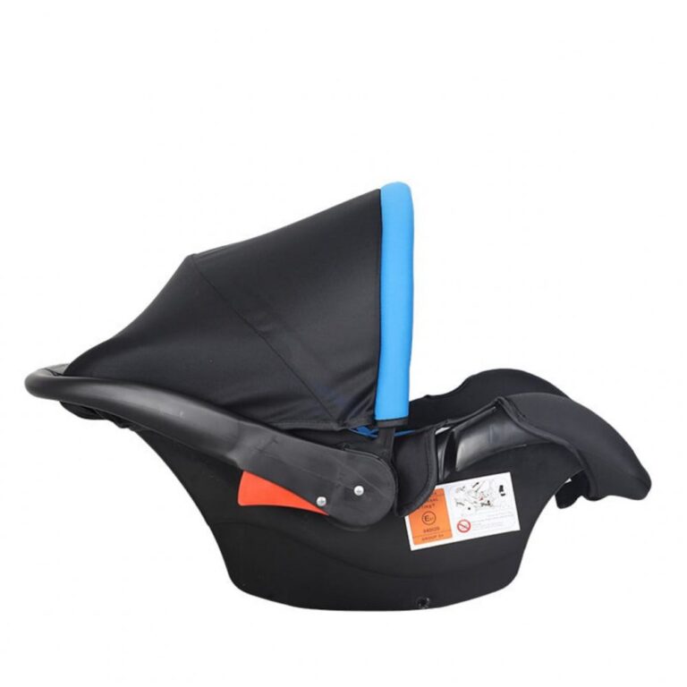 Scaun auto Novokids Safety Shell PRO Rosu, Omologare R-129 i-Size, Maner reglabil, Captuseala confortabila, Sistem de prindere in 5 puncte, Greutate admisa 13 kg