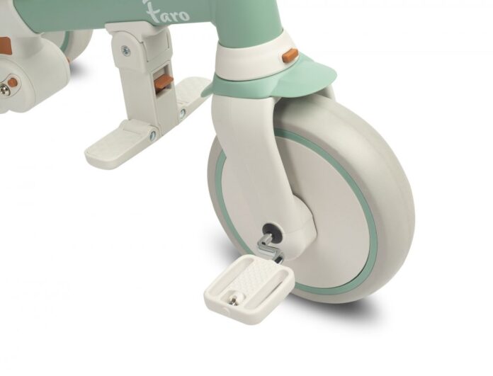Tricicleta pentru copii Toyz Faro Verde multifunctionala,ultrapliabila,spatar reglabil,scaun moale rotativ,maner parinte detasabil si reglabil in 4 pozitii,centuri de siguranta,roti EVA,pedale detasabile,gentuta inclusa Tricicleta pentru copii Toyz Faro Verde multifunctionala,ultrapliabila,spatar reglabil,scaun moale rotativ,maner parinte detasabil si reglabil in 4 pozitii,centuri de siguranta,roti EVA,pedale detasabile,gentuta inclusa