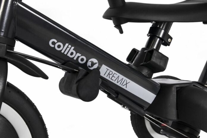 Tricicleta pentru copii Colibro Tremix Up Magnetic Ride On transformabila 5 in 1, cu maner de ghidaj , scaun reglabil pe inaltime, maner detasabil