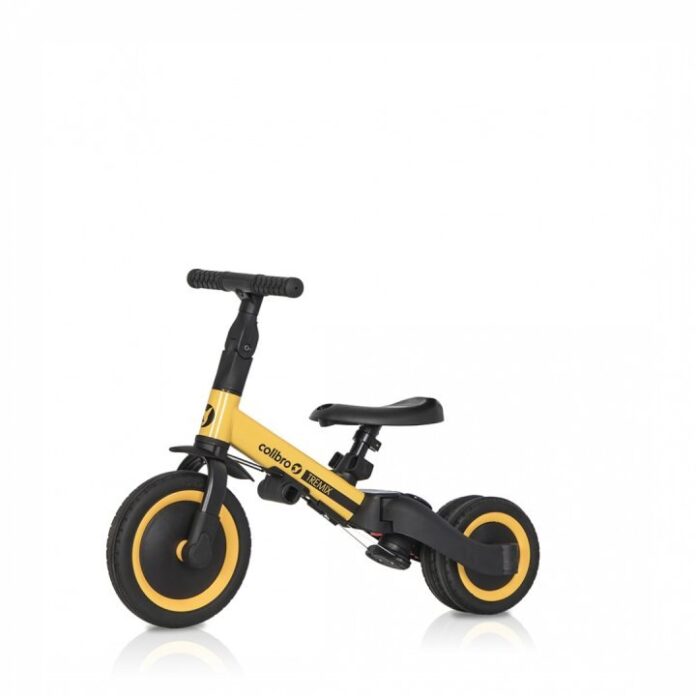 Tricicleta pentru copii Colibro Tremix Up Banana Ride On 5 in 1 transformabila, cu maner, scaun reglabil pe inaltime, maner detasabil Tricicleta pentru copii Colibro Tremix Up Banana Ride On 5 in 1 transformabila, cu maner, scaun reglabil pe inaltime, maner detasabil