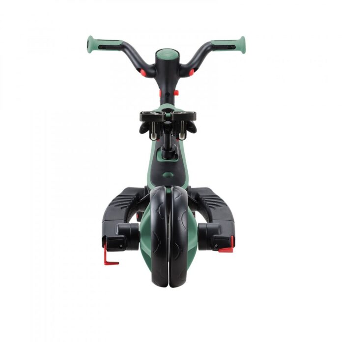 Tricicleta pentru copii Globber Explorer Verde Pal 4 in 1 pliabila, cu maner cu control al directiei, scaun ajustabil pe inaltime, suport pentru picioare, roti din cauciuc Eva, sistem roata libera, de la 10 luni Tricicleta pentru copii Globber Explorer Verde Pal 4 in 1 pliabila, cu maner cu control al directiei, scaun ajustabil pe inaltime, suport pentru picioare, roti din cauciuc Eva, sistem roata libera, de la 10 luni