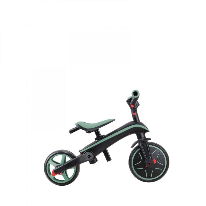 Tricicleta pentru copii Globber Explorer Verde Pal 4 in 1 pliabila, cu maner cu control al directiei, scaun ajustabil pe inaltime, suport pentru picioare, roti din cauciuc Eva, sistem roata libera, de la 10 luni Tricicleta pentru copii Globber Explorer Verde Pal 4 in 1 pliabila, cu maner cu control al directiei, scaun ajustabil pe inaltime, suport pentru picioare, roti din cauciuc Eva, sistem roata libera, de la 10 luni