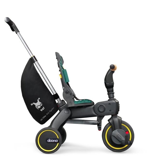 Tricicleta pentru copii Doona Liki Trike S5 Ocean Blue de la 10 luni, ultrapliabila, spatar reglabil multiple pozitii, roti de calitate superioara, geanta transport Tricicleta pentru copii Doona Liki Trike S5 Ocean Blue de la 10 luni, ultrapliabila, spatar reglabil multiple pozitii, roti de calitate superioara, geanta transport