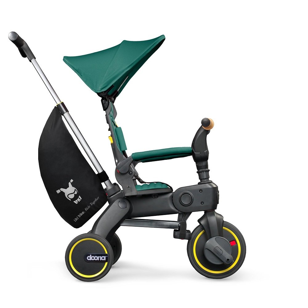 Tricicleta pentru copii Doona Liki Trike S5 Ocean Blue de la 10 luni, ultrapliabila, spatar reglabil multiple pozitii, roti de calitate superioara, geanta transport Tricicleta pentru copii Doona Liki Trike S5 Ocean Blue de la 10 luni, ultrapliabila, spatar reglabil multiple pozitii, roti de calitate superioara, geanta transport