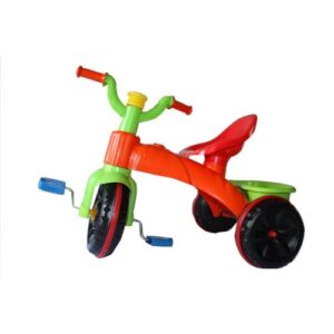 Tricicleta pentru copii Burak Toys Super Enduro Blue cu pedale, cosulet jucarii si claxon Tricicleta pentru copii Burak Toys Super Enduro Blue cu pedale, cosulet jucarii si claxon