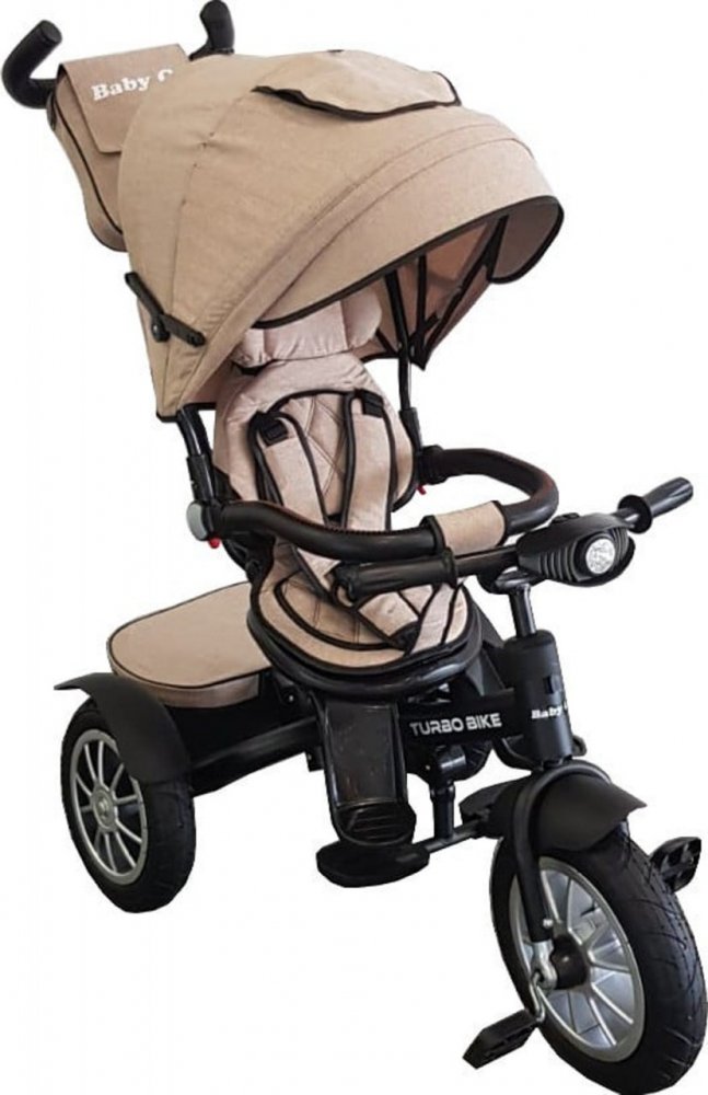 Tricicleta pentru copii Baby Care Turbo Bike Albastru cu Far luminos, Roti din cauciuc, Pozitie somn, Pedale si maner pentru parinti, Scaun reversibil cu invartire 360 grade , Cadru metalic, Dimensiuni 110X45X90 cm Tricicleta pentru copii Baby Care Turbo Bike Albastru cu Far luminos, Roti din cauciuc, Pozitie somn, Pedale si maner pentru parinti, Scaun reversibil cu invartire 360 grade , Cadru metalic, Dimensiuni 110X45X90 cm