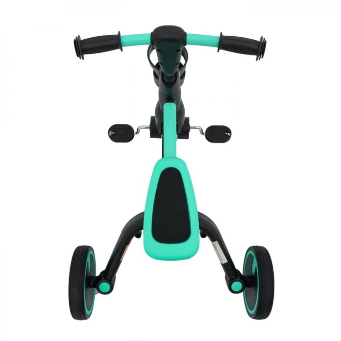 Tricicleta pentru copii SporTrike Happy Albastru 3 in 1, control al directiei, roti din cauciuc si sistem roata libera Tricicleta pentru copii SporTrike Happy Albastru 3 in 1, control al directiei, roti din cauciuc si sistem roata libera