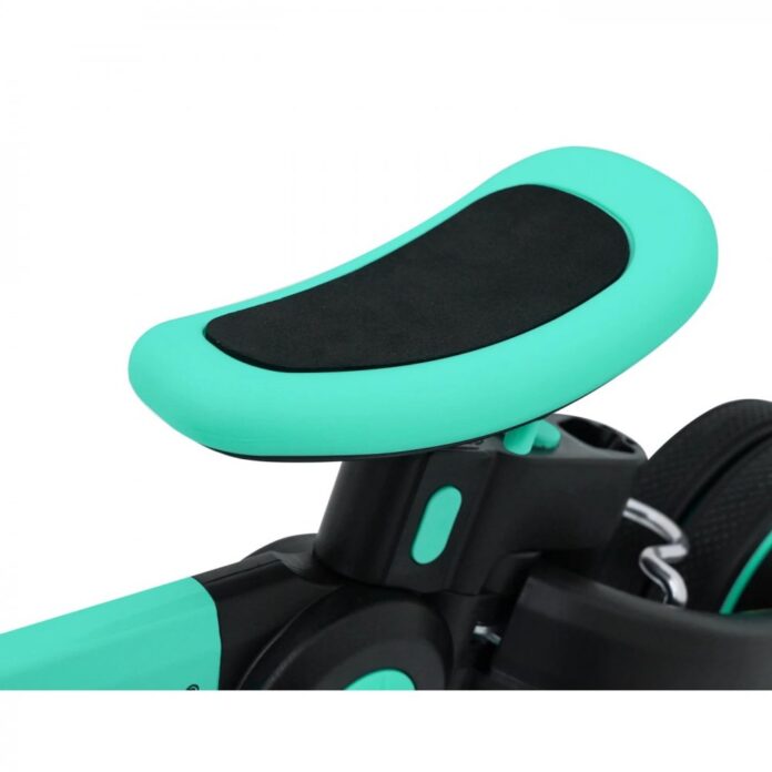 Tricicleta pentru copii SporTrike Happy Albastru 3 in 1, control al directiei, roti din cauciuc si sistem roata libera Tricicleta pentru copii SporTrike Happy Albastru 3 in 1, control al directiei, roti din cauciuc si sistem roata libera