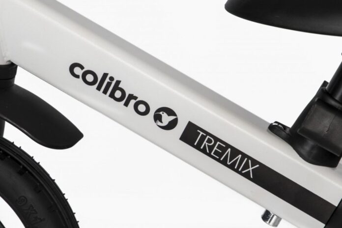 Tricicleta pentru copii Colibro Tremix Blank transformabila, 4 in 1, Ride On cu scaun reglabil, roti din cauciuc pana la 25 kg