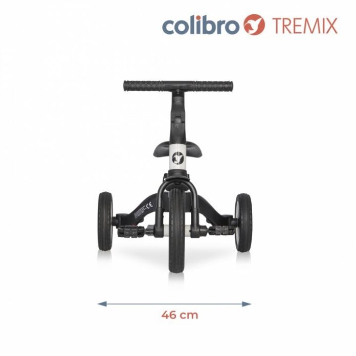 Tricicleta pentru copii Colibro Tremix banana Ride On transformabila 4 in 1, cu scaun reglabil, roti din cauciuc pana la 25 kg Tricicleta pentru copii Colibro Tremix banana Ride On transformabila 4 in 1, cu scaun reglabil, roti din cauciuc pana la 25 kg