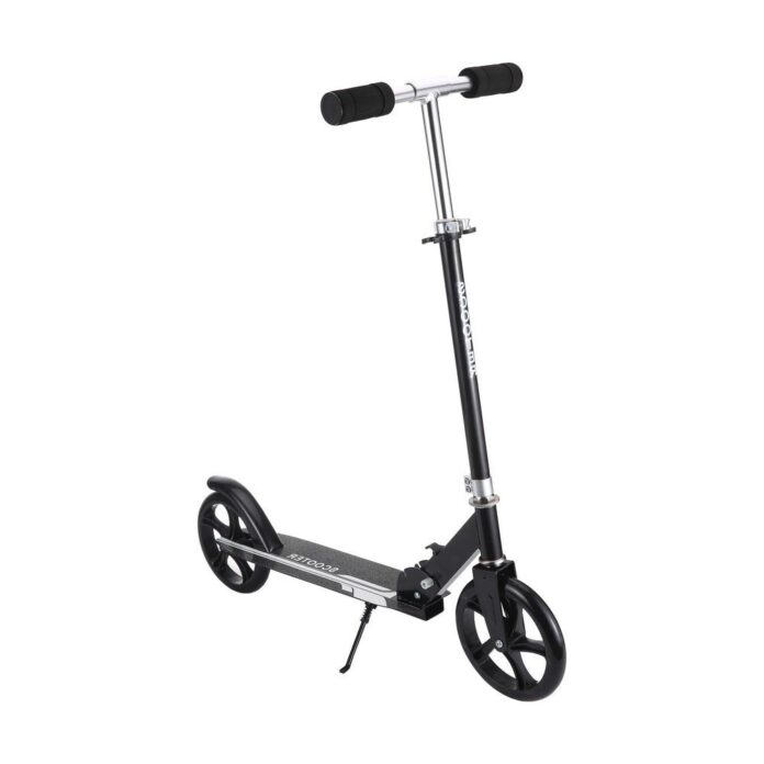 Trotineta pentru copii si adolescenti Novokids Fusion EVO Pro Alb, Functie Super Brake, Maner reglabil pe inaltime, Diametru roata 200 mm, Greutate admisa 100 kg