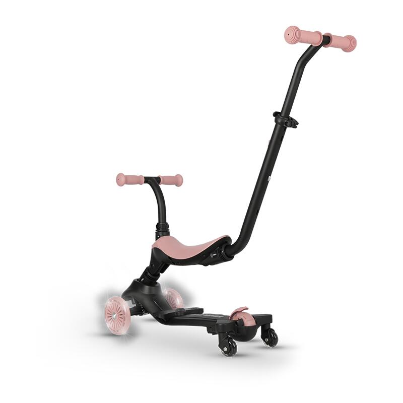 Trotineta pentru copii QPlay Sema EVO Verde 6 in 1 multifunctionala cu scaunel, maner telescopic parental, inaltime ajustabila, cadru din aluminiu, greutate admisa 50 kg Trotineta pentru copii QPlay Sema EVO Verde 6 in 1 multifunctionala cu scaunel, maner telescopic parental, inaltime ajustabila, cadru din aluminiu, greutate admisa 50 kg