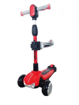 Trotineta pliabila pentru copii Nichiduta cu Proiector si Sunete Red Monster Truck Trotineta pliabila pentru copii Nichiduta cu Proiector si Sunete Red Monster Truck