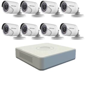 KIT 8 CAMERE SUPRAVEGHERE EXTERIOR HIKVISION KIT 8 CAMERE SUPRAVEGHERE EXTERIOR HIKVISION