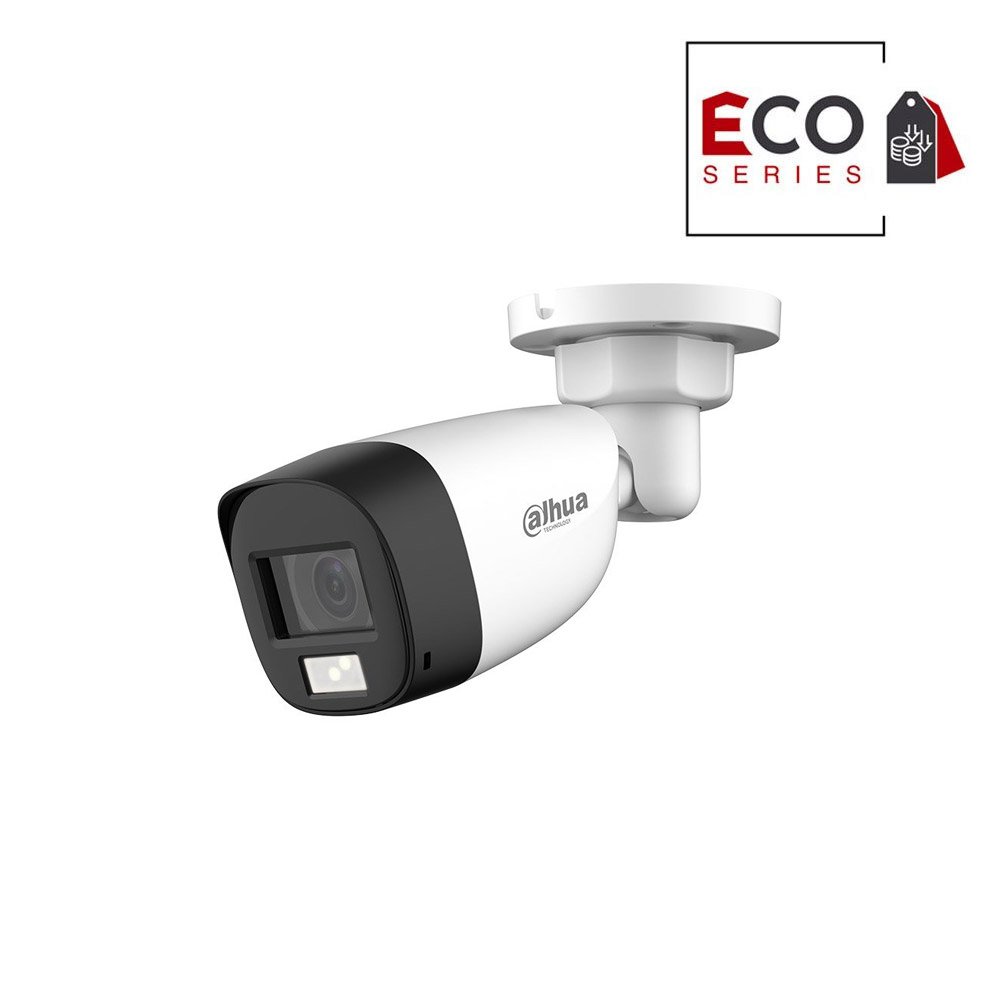 Camera supraveghere exterior cu iluminare duala Dahua Eco Series Smart Dual Light HAC-HFW1200CL-IL-A-S6, 2 MP, IR/lumina alba 20 m, 2.8 mm, microfon Camera supraveghere exterior cu iluminare duala Dahua Eco Series Smart Dual Light HAC-HFW1200CL-IL-A-S6, 2 MP, IR/lumina alba 20 m, 2.8 mm, microfon