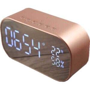 Ceas cu radio Akai ABTS-S2, Alarma, Calendar, USB, Auriu Ceas cu radio Akai ABTS-S2, Alarma, Calendar, USB, Auriu
