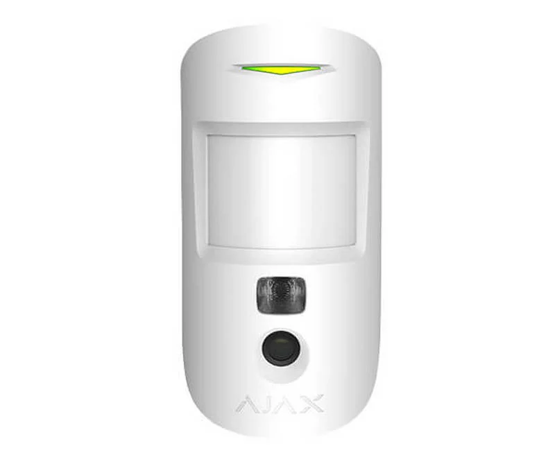 Senzor de alarma wireless PIR cu camera video, culoare alba, AJAX MOTIONCAMERA Senzor de alarma wireless PIR cu camera video, culoare alba, AJAX MOTIONCAMERA
