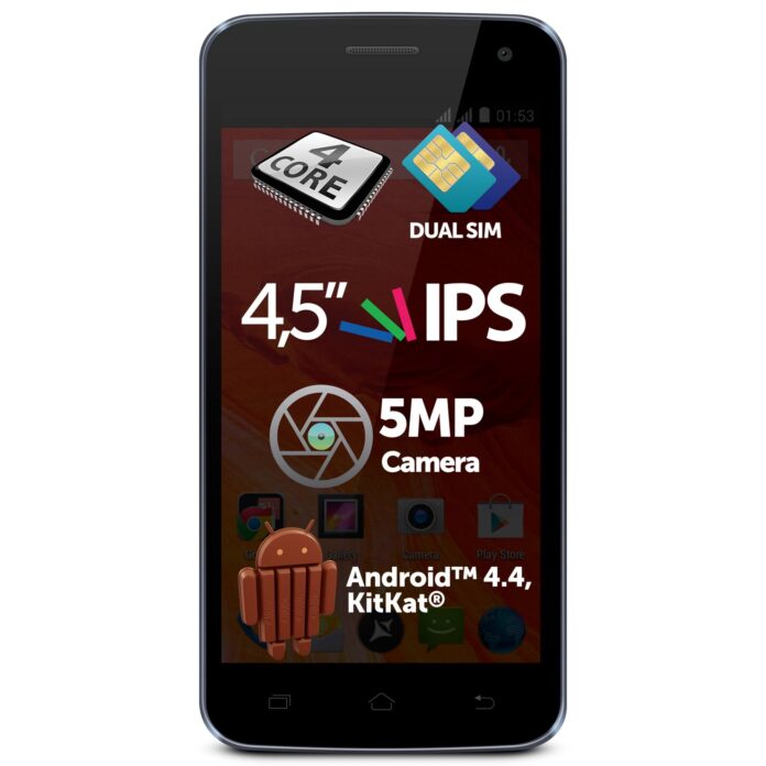 Telefon mobil Allview P5 Life, 8GB, Dual SIM, Negru Telefon mobil Allview P5 Life, 8GB, Dual SIM, Negru