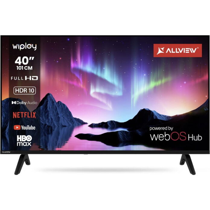 Televizor LED Allview 101 cm (40inch) 40WiPlay6301-F, Full HD, Smart TV, WiFi, CI+ Televizor LED Allview 101 cm (40inch) 40WiPlay6301-F, Full HD, Smart TV, WiFi, CI+