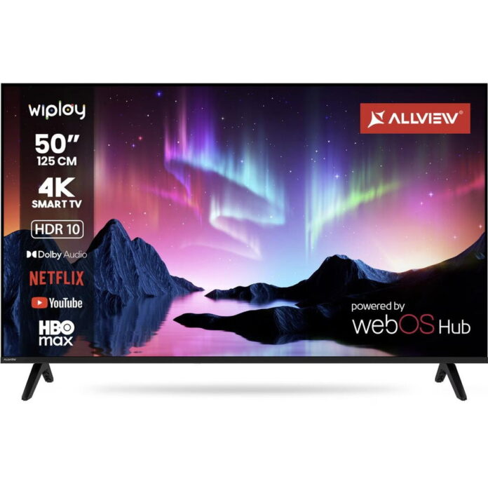 Televizor LED Allview 139 cm (55inch) 55WiPlay6301-U, Ultra HD 4K, Smart TV, WiFi, CI+ Televizor LED Allview 139 cm (55inch) 55WiPlay6301-U, Ultra HD 4K, Smart TV, WiFi, CI+