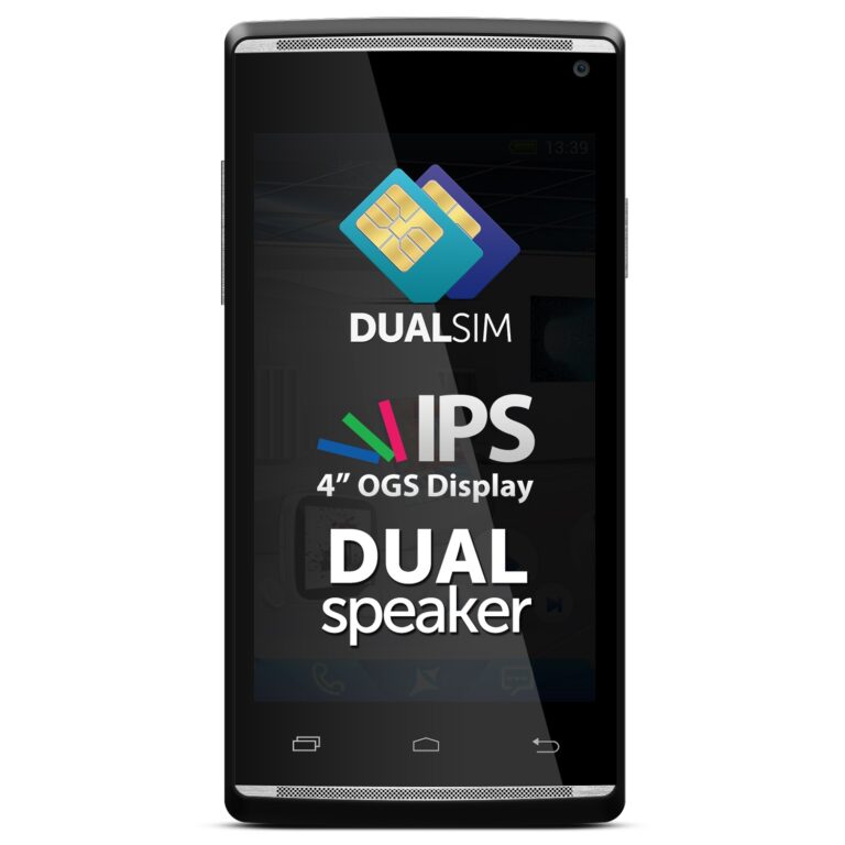 Telefon mobil Allview E2 Living, 4GB, Dual SIM, Alb