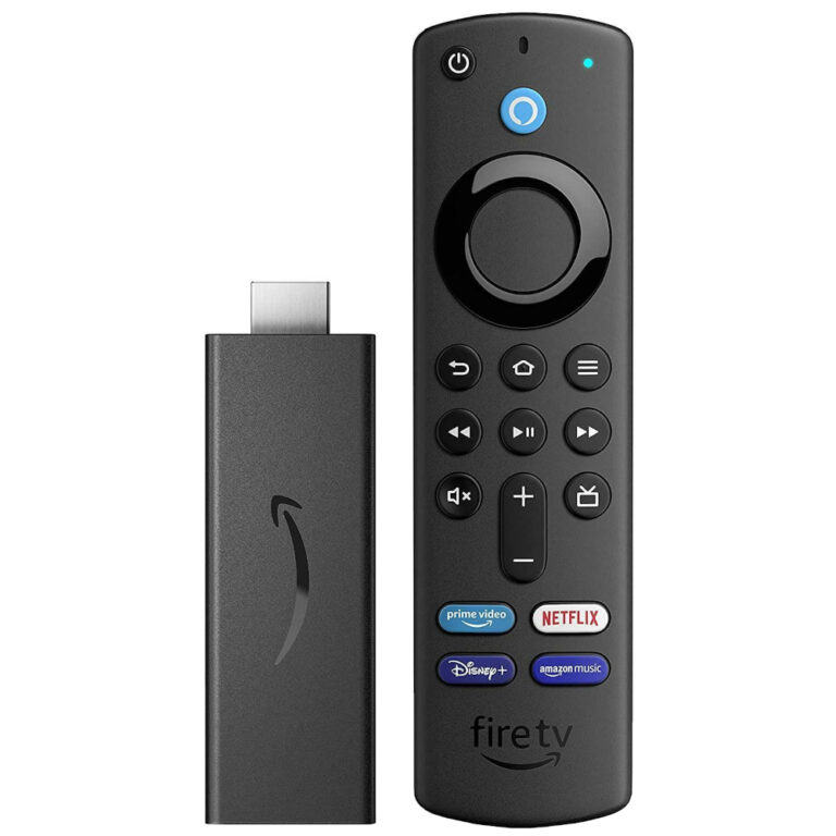 Media Player Amazon Fire TV Stick 2021, Full HD, 8GB, Procesor Quad-Core, Dolby Atmos, Bluetooth, HDMI