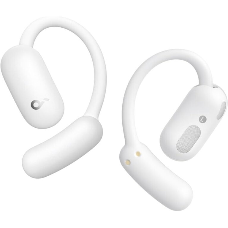 Casti alergare True Wireless Anker SoundCore AeroFit 2, Hi-Res Audio, IP55, Autonomie 42H, Bluetooth 5.4 (Albastru)