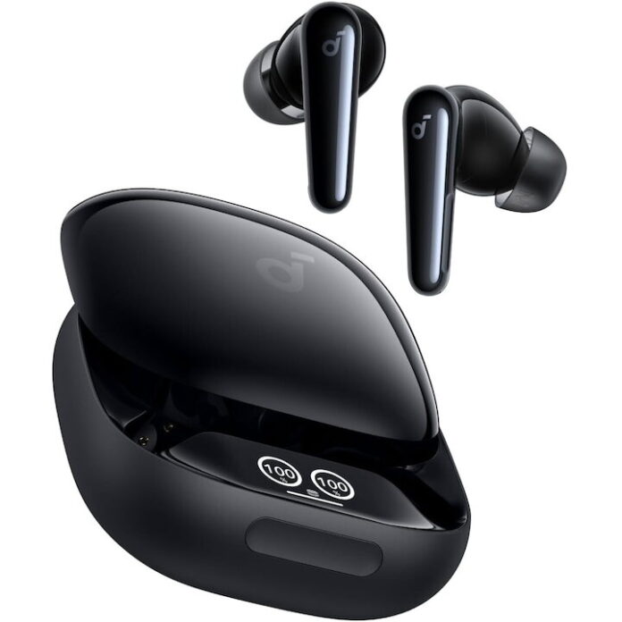 Casti True Wireless Anker Soundcore Liberty 4 Pro, Bluetooth, ANC, Hi-Fi, 6 Microfoane, AI (Negru lucios) Casti True Wireless Anker Soundcore Liberty 4 Pro, Bluetooth, ANC, Hi-Fi, 6 Microfoane, AI (Negru lucios)