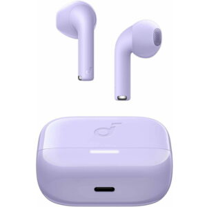 Casti True Wireless Anker Soundcore K20i, Wireless, Bluetooth 5.3, BassUp Tech, Autonomie 36 ore, IPX5 (Violet) Casti True Wireless Anker Soundcore K20i, Wireless, Bluetooth 5.3, BassUp Tech, Autonomie 36 ore, IPX5 (Violet)