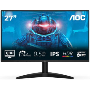 Monitor Gaming Fast IPS LED AOC 23.8inch Q24G4RE, QHD (2560 x 1440), HDMI, DisplayPort, 180 Hz, 0.5 ms (Negru) Monitor Gaming Fast IPS LED AOC 23.8inch Q24G4RE, QHD (2560 x 1440), HDMI, DisplayPort, 180 Hz, 0.5 ms (Negru)