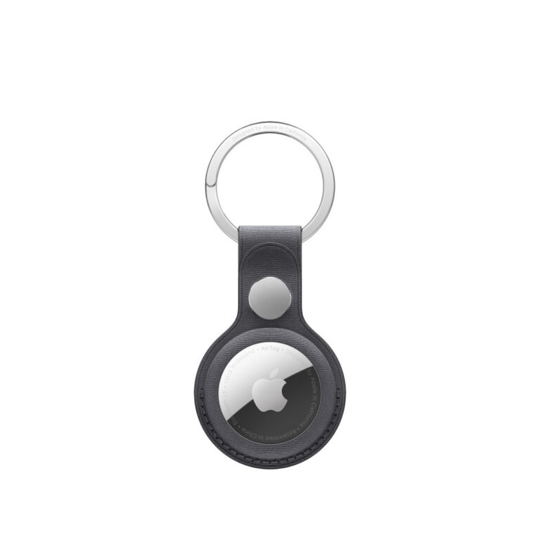 Apple AirTag FineWoven Key Ring, Coral