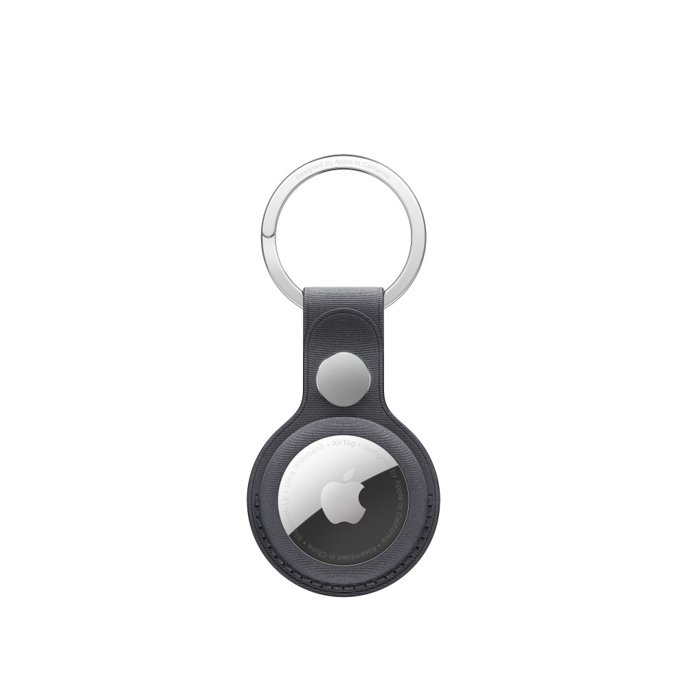 Apple AirTag FineWoven Key Ring, Coral