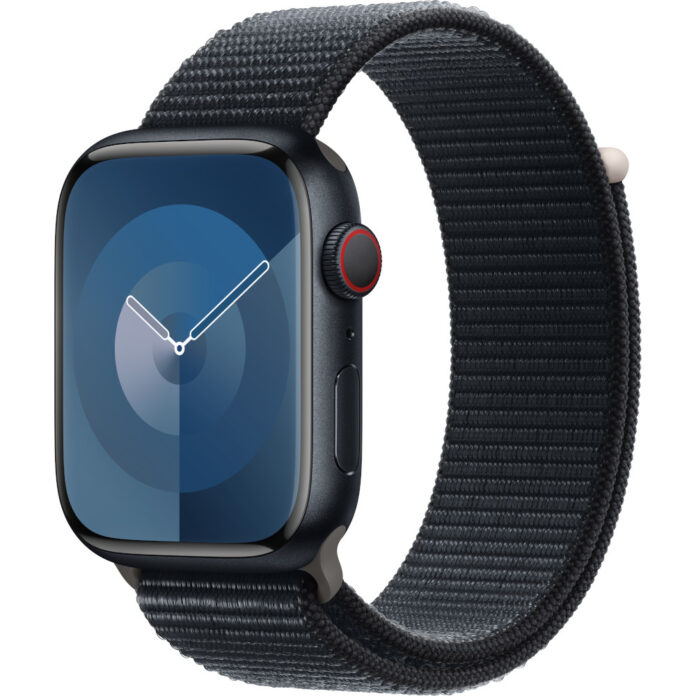 Apple Watch S9, Cellular, 45mm, Starlight Aluminium Case, Starlight Sport Loop