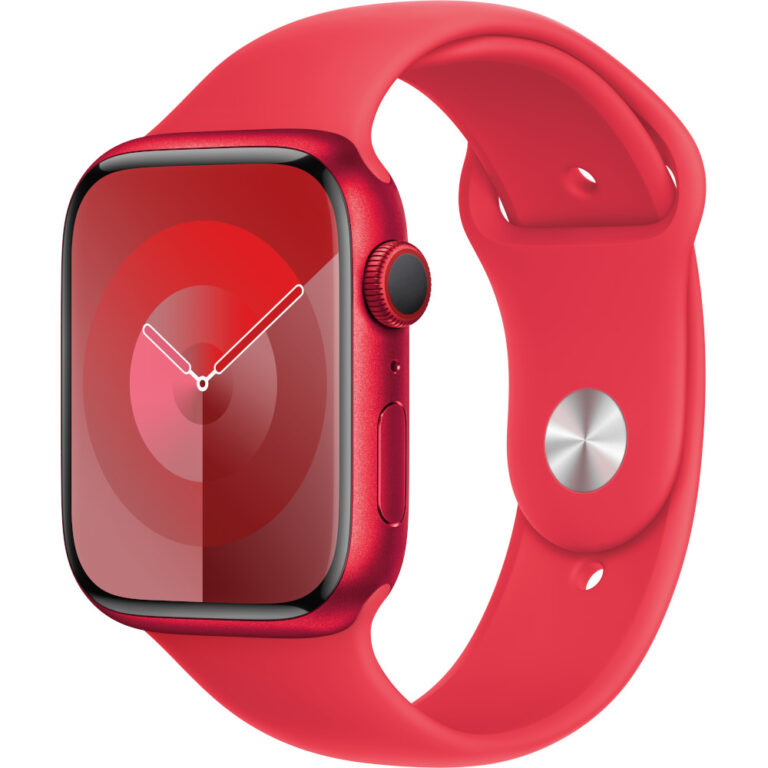 Apple Watch S9, Cellular, 45mm, Midnight Aluminium Case, Midnight Sport Band, M/L