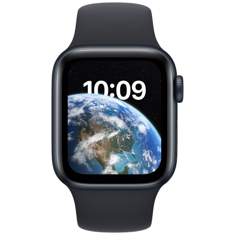 Apple Watch SE2, Cellular, GPS, 40mm, Silver Aluminium Case, White Sport Band