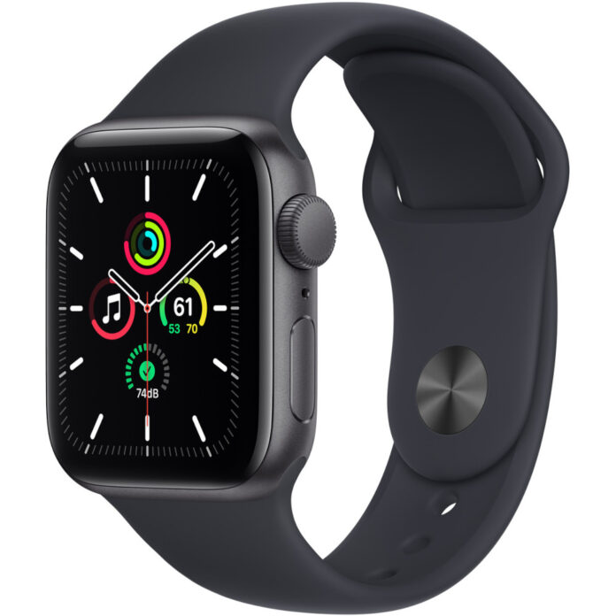 Apple Watch Series SE 2 GPS + Cellular, 40mm, Space Grey Aluminium Case, Midnight Sport Band Apple Watch Series SE 2 GPS + Cellular, 40mm, Space Grey Aluminium Case, Midnight Sport Band