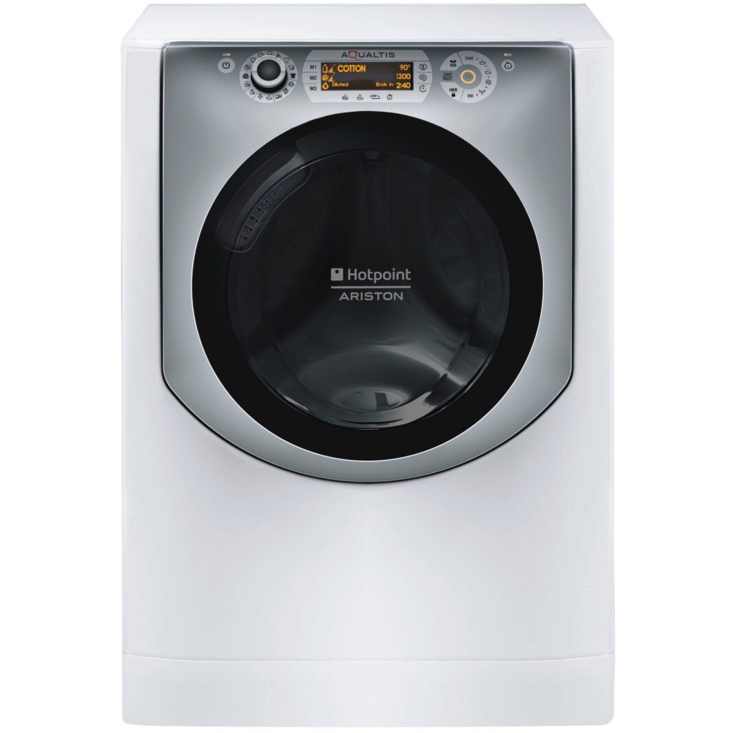 Masina de spalat rufe Hotpoint Aqualtis AQ93D49EU, 1400 RPM, 9 kg, Clasa A+++, Alb